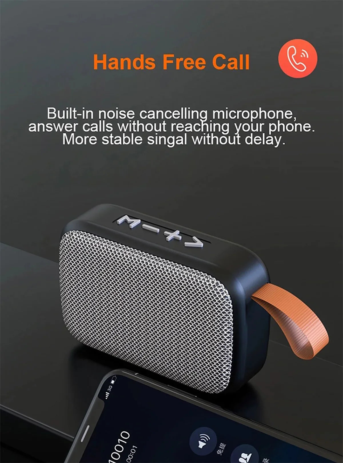 Portable Speakers Outdoor Bluetooth 5.0 Mini Oxford Loudspeaker Wireless Column 3D Stereo Music Player Surround Hifi sound Box Lootquake LLC