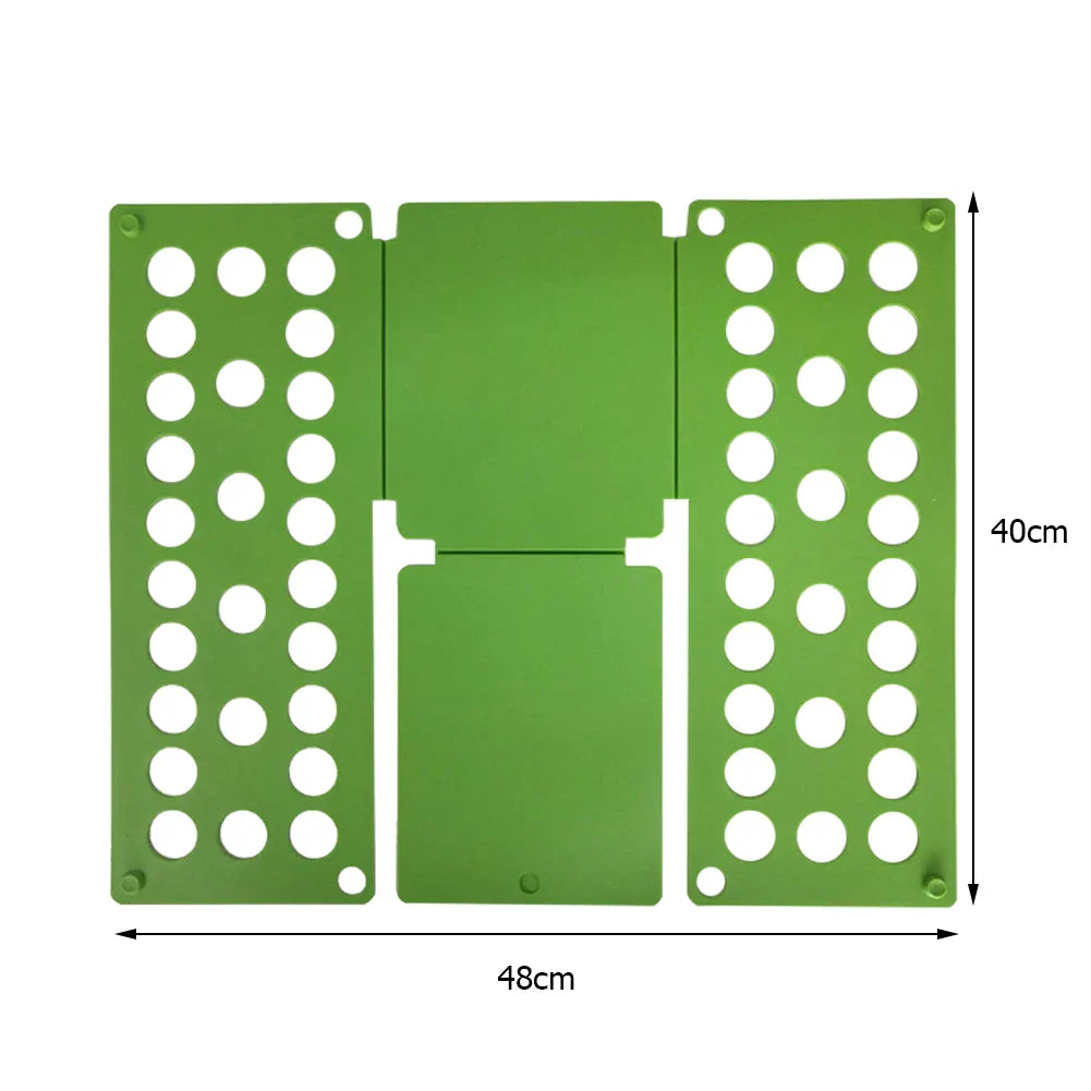 Plastic Clothes Folding Board Easy and Fast Kids Laundry Folder Shirt Folding Board Home Storage Tool for Kid Children Adults Lootquake LLC