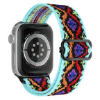 Apple Watch Nylon Band - Stylish, Durable, Elastic Design - SJB-DIAMOND ELITES
