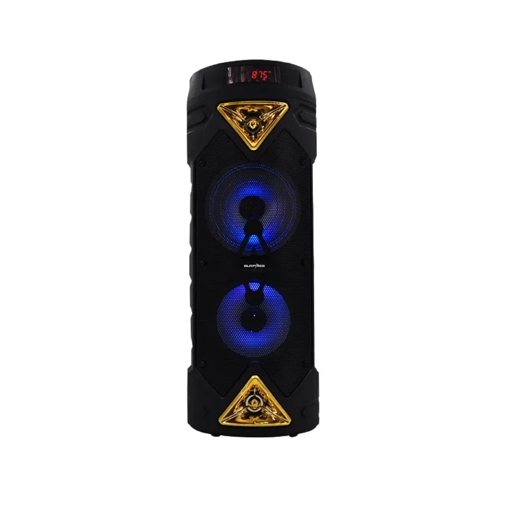 Wireless LargeSpeaker Portable Big PowerStereo soundbar SubwooferHeavy Bass Speakers Sound BoxMic FM Radio Bluetooth-compatible Lootquake LLC