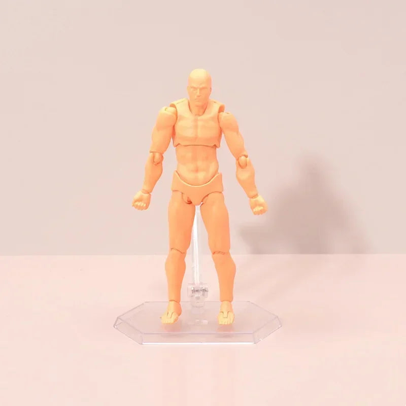 Articulated Human Figma Figurine Drawing Sketch People Statues Art Painting Joint Figurine Sculpture Decoration Desk Accessories