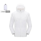 LNGXO Unisex Hiking Jacket Men Women Waterproof Quick Dry Camping Windbreaker Trekking Fishing Rain Coat Outdoor Anti UV Clothes