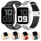 Apple Watch Silicone Band - Soft Breathable Design - SJB-DIAMOND ELITES