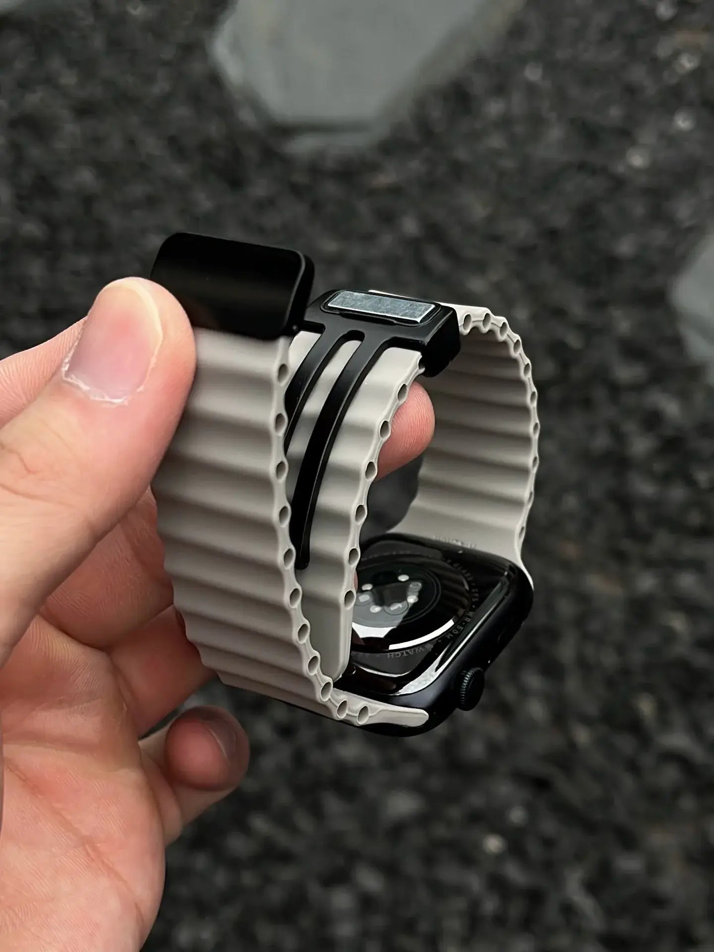 Apple Watch Silicone Strap - Soft Flexible Magnetic Design - SJB-DIAMOND ELITES