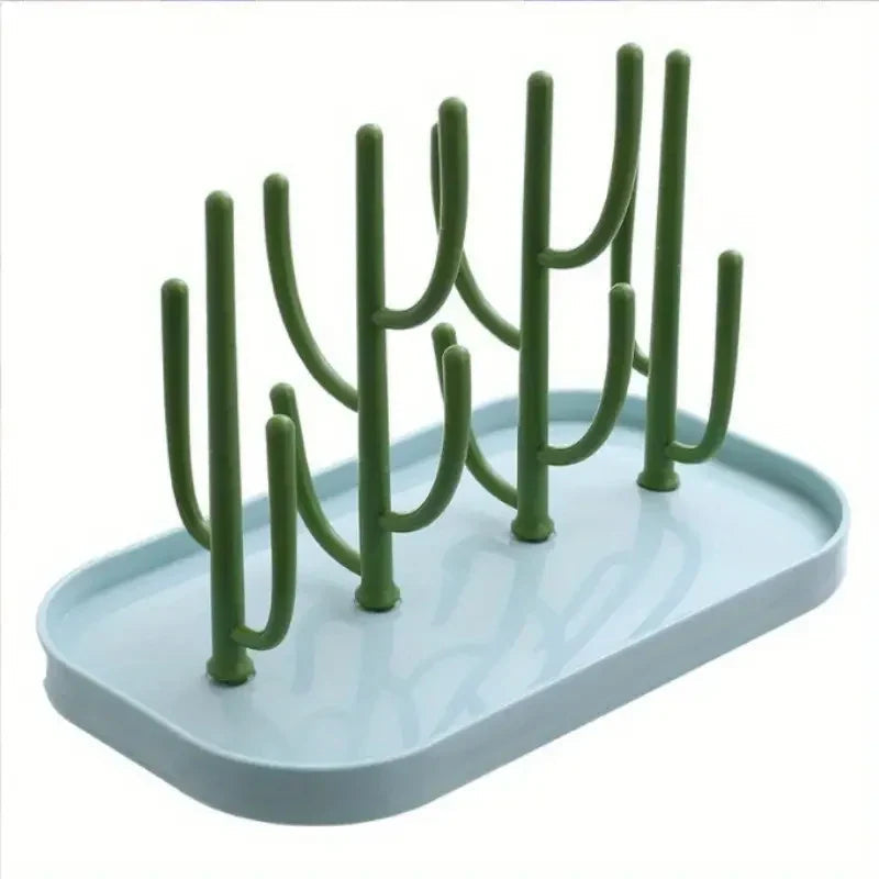 Baby Tree-shaped Milk Bottle Drain Rack, Dust-proof Milk Bottle Holder, Cup Drain Rack Easter Gift Lootquake LLC