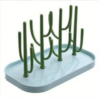 Baby Tree-shaped Milk Bottle Drain Rack, Dust-proof Milk Bottle Holder, Cup Drain Rack Easter Gift Lootquake LLC
