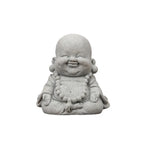 Chinese Style Fat Smiling Buddha Ornament Green Sandstone Cartoon Buddha Sculpture Buddha Statue Hand Carved Lootquake LLC