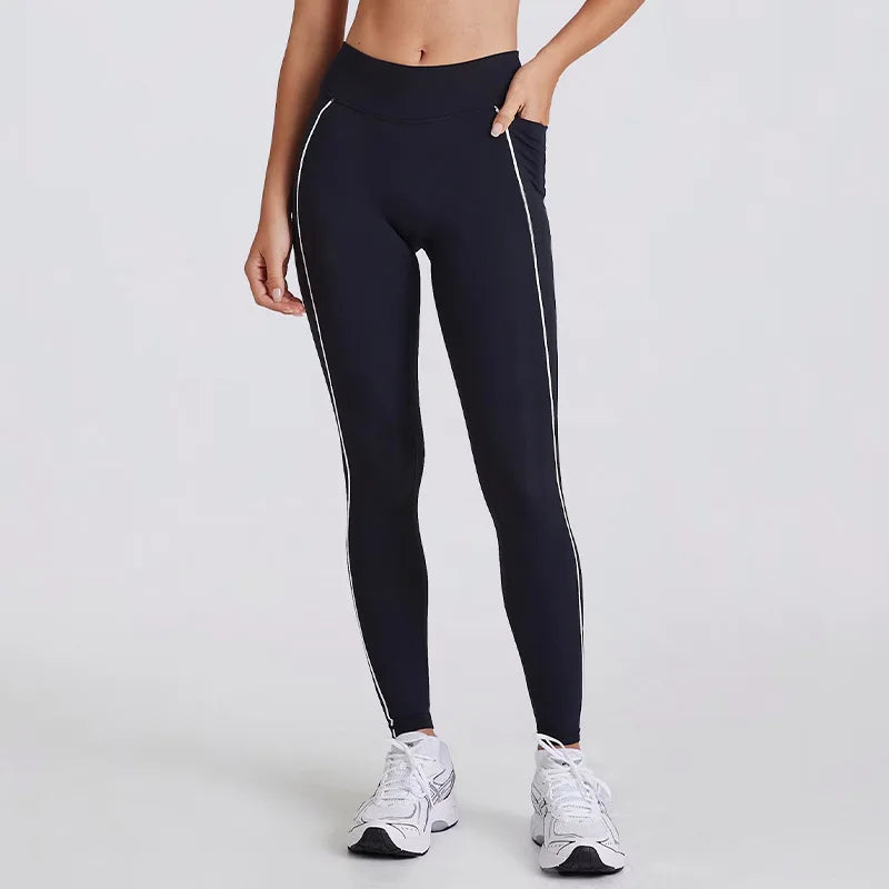 ZenFit DuoTone V-Neck Yoga Set THRIXINE