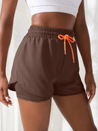 FlexFit High Rise Yoga Shorts THRIXINE