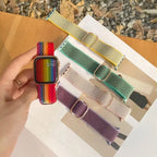 Apple Watch Nylon Band - Stylish, Durable, Elastic Design - SJB-DIAMOND ELITES