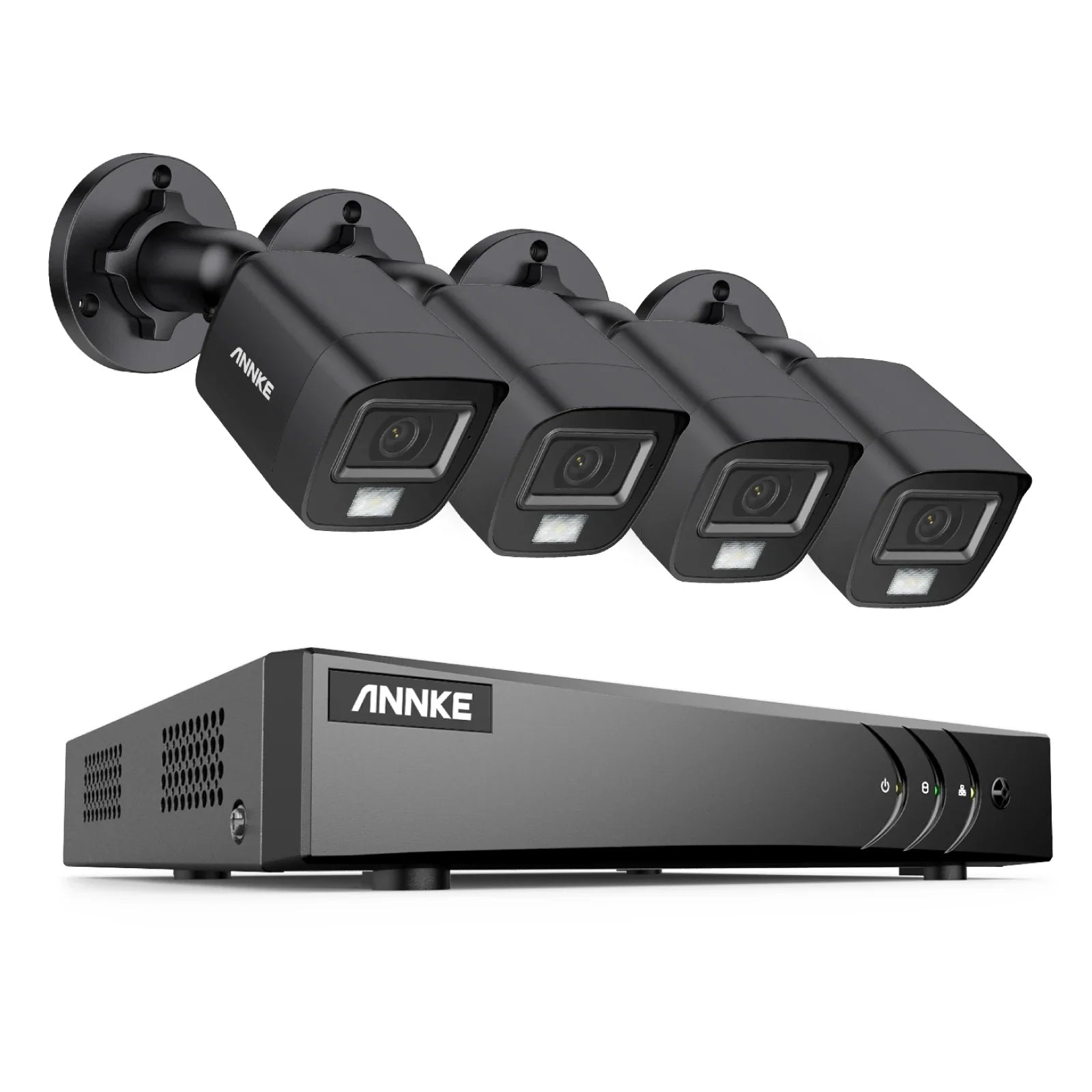 ANNK H.265+ 5MP Lite Ultra HD 8CH DVR CCTV Security System 8PCS Outdoor 5MP EXIR Night Vision Camera  Video Surveillance Kit