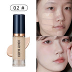 BEAUTY GLAZED 6 Color Liquid Foundation,Full Coverage, Long-Lasting, Waterproof, Natural Effect,Hydrating Lootquake LLC