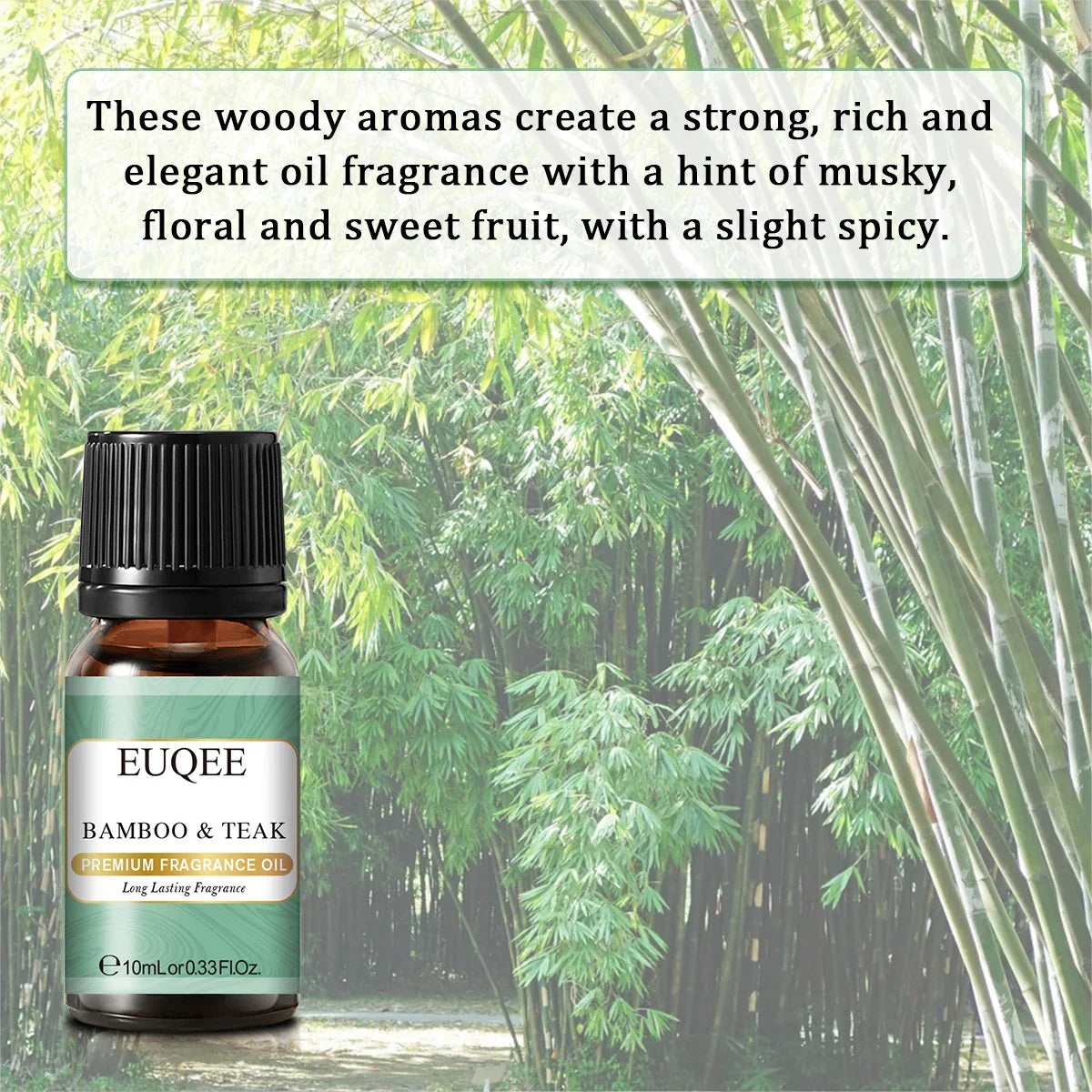 EUQEE 10ml Woody Fruit Fragrance Oil For Humidifier DIY Soap Candle Making Cedarwood Forest Pine Pumpkin Pie Coconut Pineapple Lootquake LLC