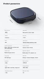 Shop Wall-mounted Bluetooth Speaker TWS Interconnection Built-in 4400 MAh Battery Boom Box Wireless 3D Surround Stereo Subwoofer Lootquake LLC