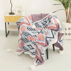 Bohemian Blanket Soft Sofa Cover Summer Blanket Office Nap Blankets Air Conditioning Blankets Knit Blanket For Travel Lootquake LLC