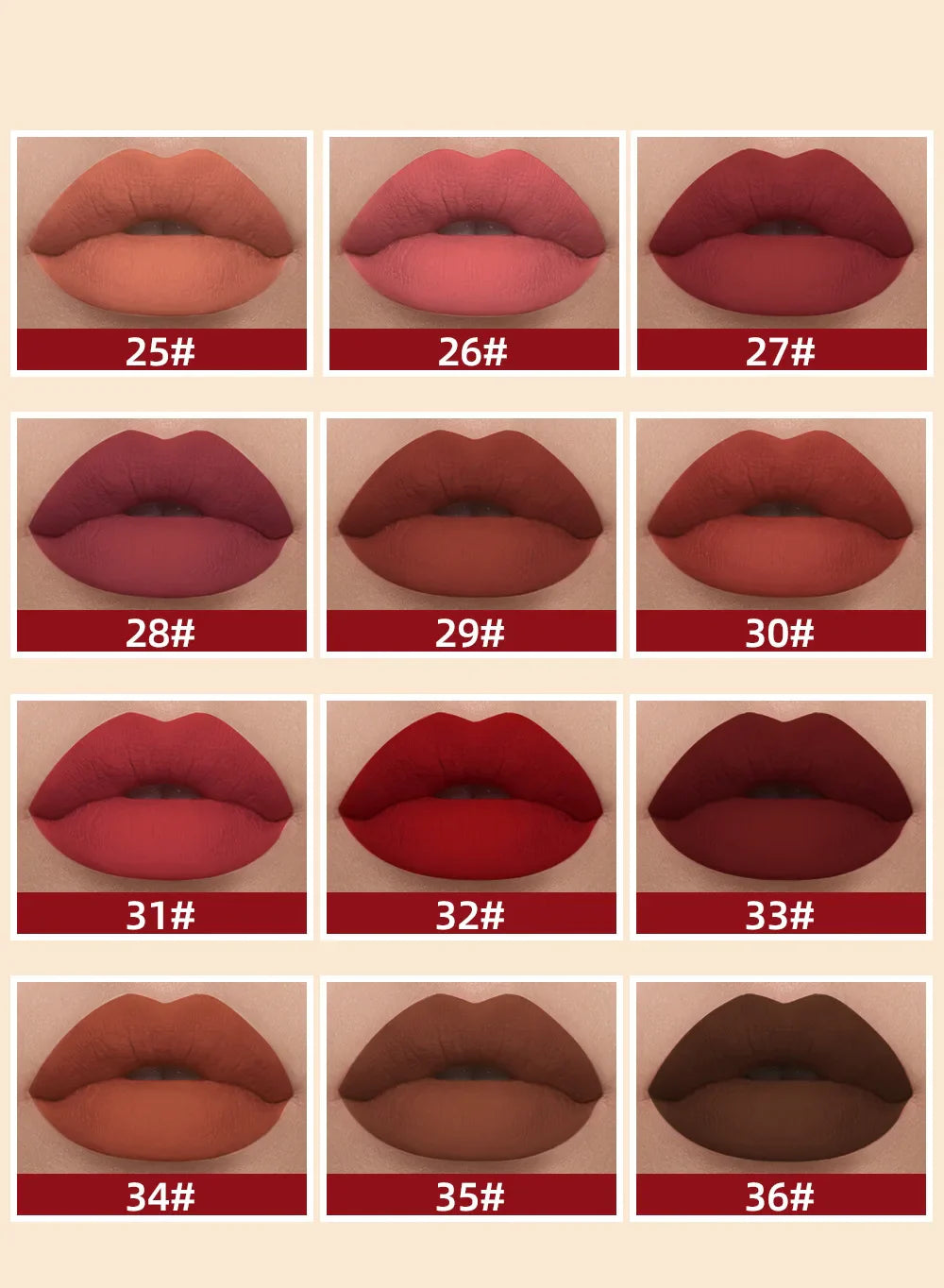 Luxury Matte Lip Gloss Set 12 Waterproof Shades Non Sticky Long Lasting Lipstick Kit For Daily Party Makeup Lootquake LLC