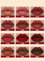 Luxury Matte Lip Gloss Set 12 Waterproof Shades Non Sticky Long Lasting Lipstick Kit For Daily Party Makeup Lootquake LLC