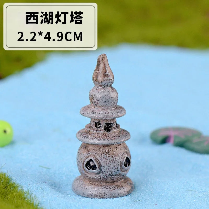 A Miniature Wonderland Well Statue - Handmade Resin Collection Micro Landscape Decoration Lootquake LLC