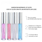 HANDAIYAN Best Seller Glitter Lip Gloss 6colors Moisturizing Mermaid Lip Glaze Waterproof Long Lasting Liquid Lip Stick Lootquake LLC