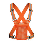 NightSafe Reflective Vest for Outdoor Sports THRIXINE