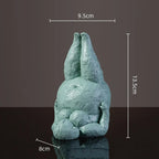 Abstract Body Sculpture Resin Handicraft Fat Woman Yoga Statue Irregular Hand-made Clay Sculptures Home Decoration Accessories