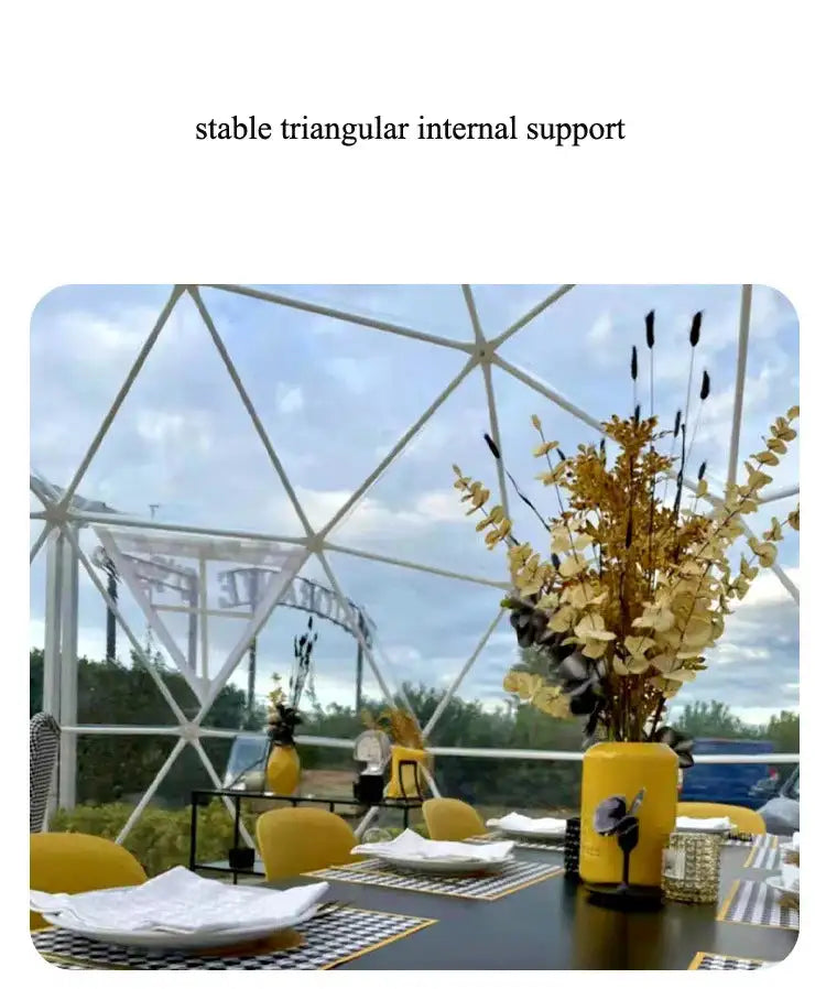 Garden Yard Glamping Dome Tent Inflatable Geodesic Dome Bubble Transparent Igloo Tent for Sale