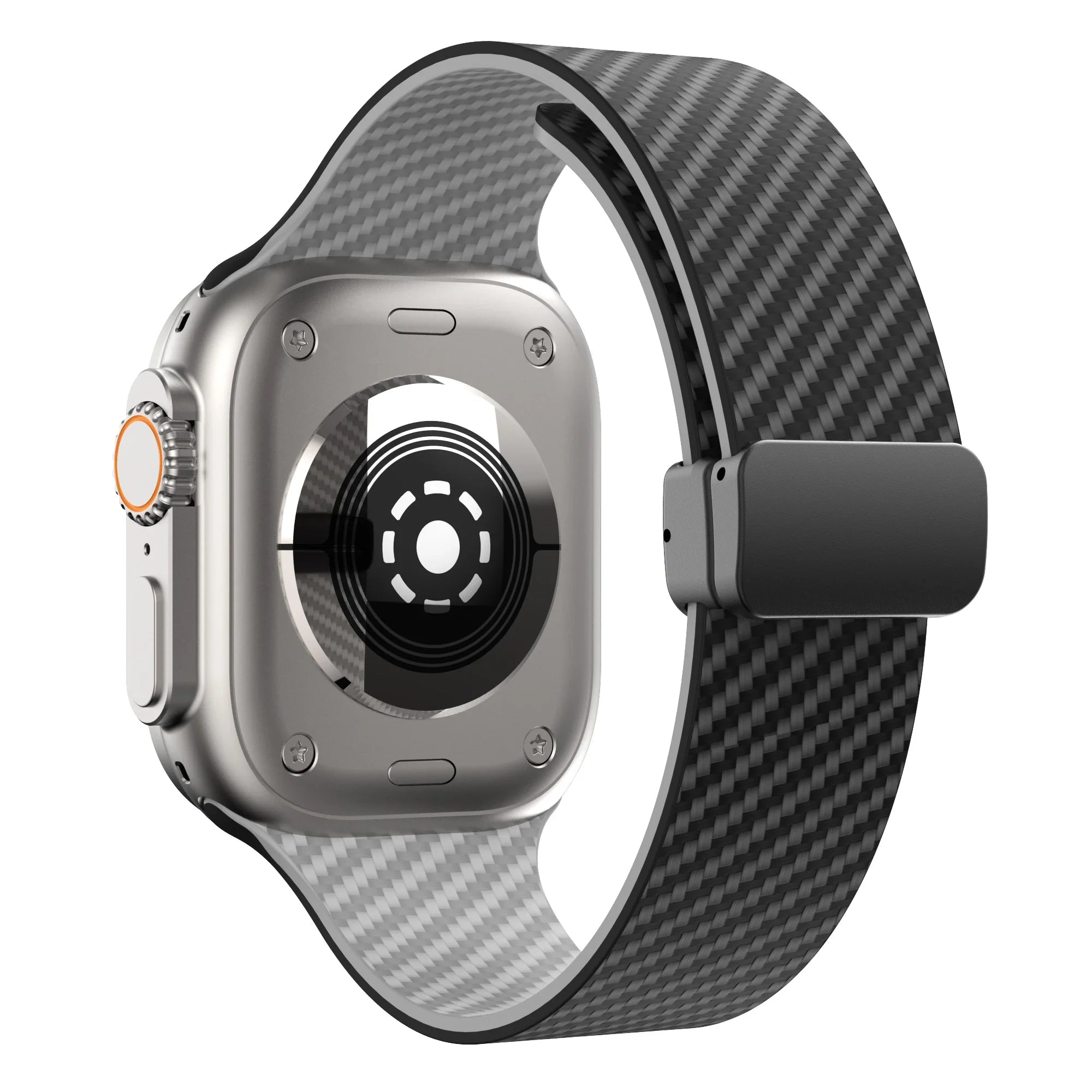 Apple Watch Silicone Strap - Magnetic Buckle, Durable Design