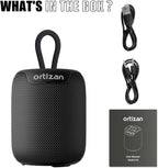 Bluetooth Speakers, 15W Portable Speakers Bluetooth Wireless V5.3 with Stereo Sound, Active Extra Bass, IPX7 Waterproof Shower Lootquake LLC