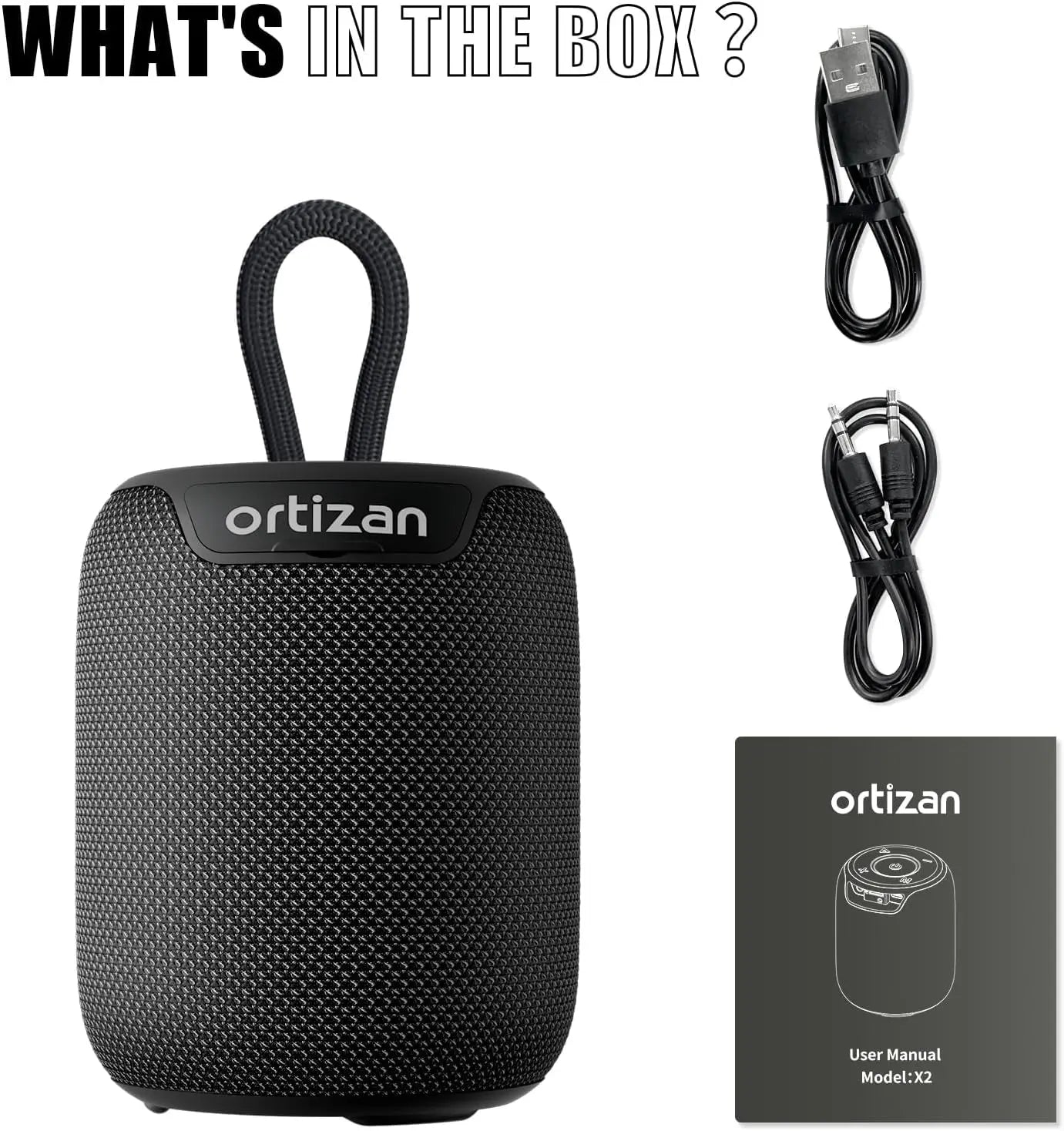 Bluetooth Speakers, 15W Portable Speakers Bluetooth Wireless V5.3 with Stereo Sound, Active Extra Bass, IPX7 Waterproof Shower Lootquake LLC