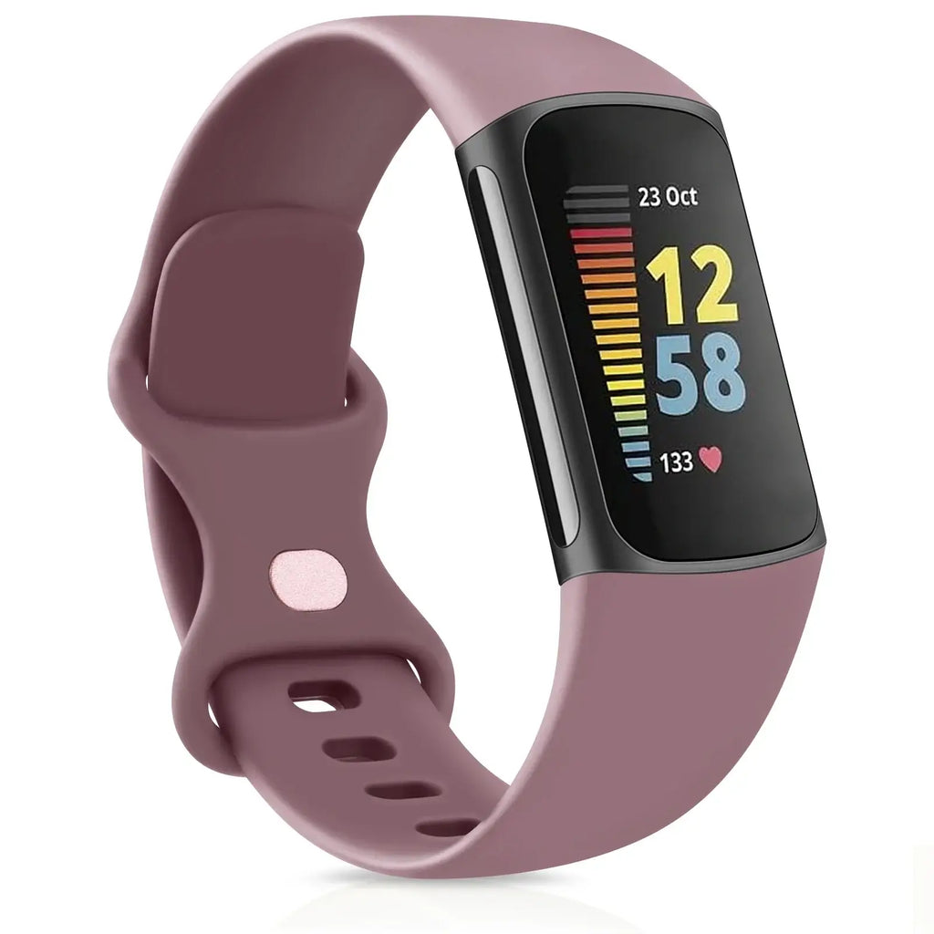 Fitbit Charge 5 6 Silicone Band - Comfortable Stylish Design - SJB-DIAMOND ELITES