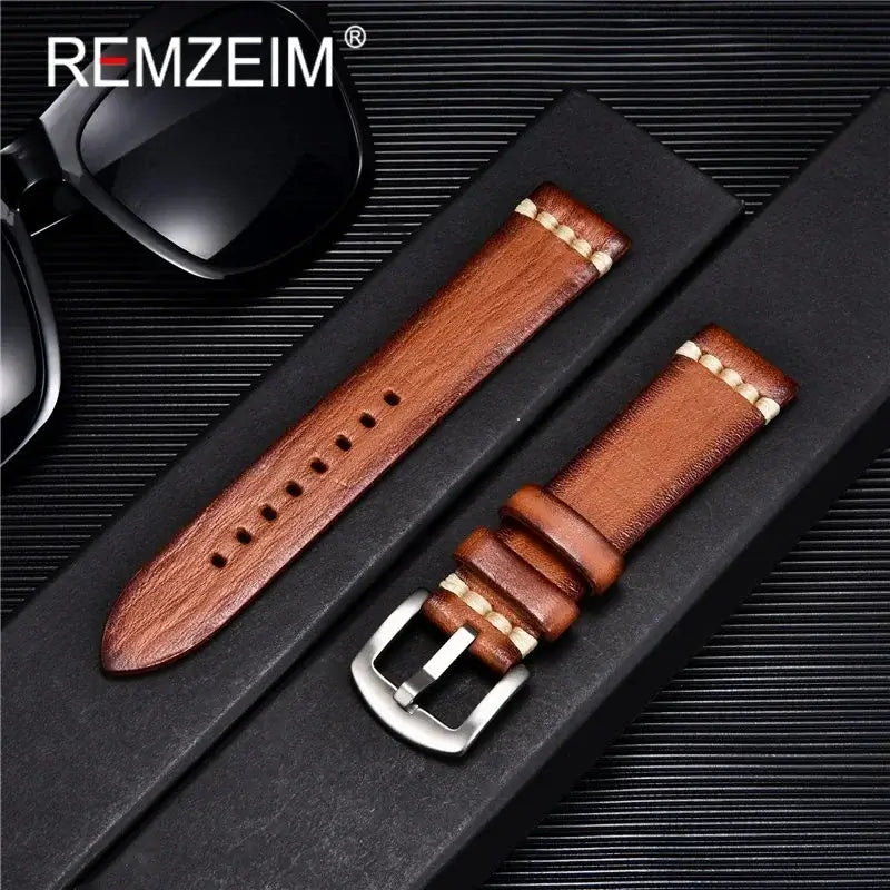 Samsung Galaxy Watch Leather Band - Premium Classic Style - SJB-DIAMOND ELITES