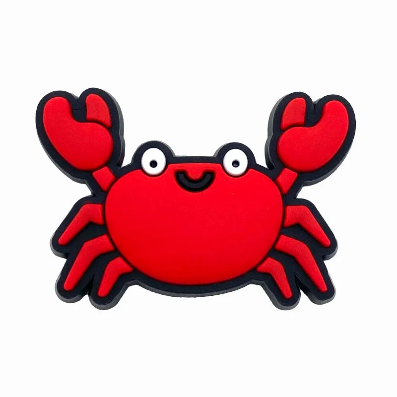 1pcs cartoon snail turtle fish shoe Charms Aceessories for Sandals pins Decorate girls kid Gifts Lootquake LLC