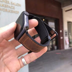 Apple Watch Genuine Leather Band - Stylish Magnetic Strap - SJB-DIAMOND ELITES