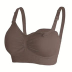 Push Up Drop Cup Wire Free Maternity Nursing Bras for Pregnancy to Breastfeeding - Supportive Comfort