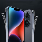 3Sets Clear Sticker Phone Side Film for iPhone 14 13 12 11 Pro Max X XR XS Frame Protective Ultra-Thin Border Film 3D Carbon Fiber Ultra Thin Protective Film Stevvex
