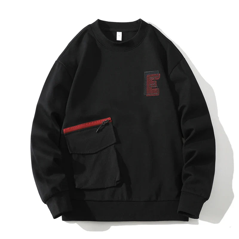 Autumn Spring 2024 Hoodies Sweatshirt For Men's Grey Blue Hip Hop Punk Pullover Streetwear Casual Fashion Clothes OverSize 5XL Lootquake LLC