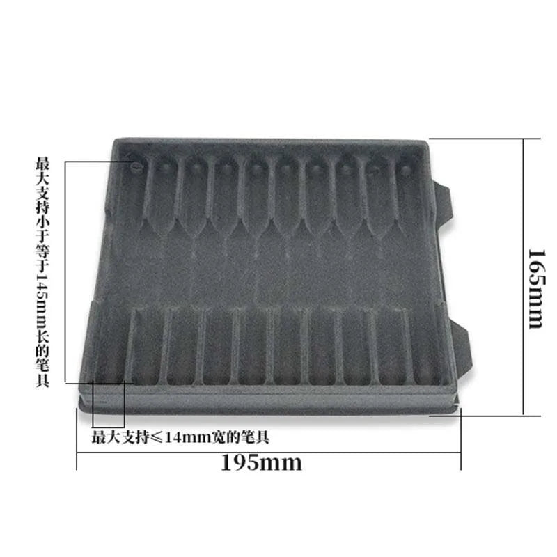 1pc jinhao pen case gift Pencil storage box Stationery Office Supplies transparent fountain pen box Case Lootquake LLC