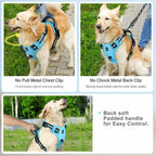 PawsEase No-Pull Soft Harness with Control Handle THRIXINE