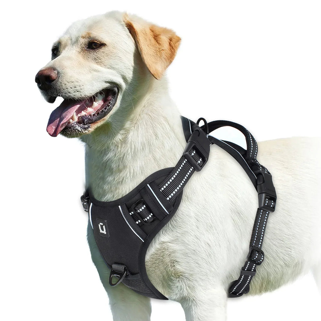 PawsEase No-Pull Soft Harness with Control Handle THRIXINE
