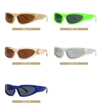 Unique Y2K Designer Luxury Sunglasses Women Rectangle Big Frame Sun Glasses For Men Outdoor UV Protection Classic 2000S Black Sh