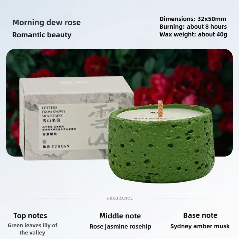 Premium Aromatherapy Scented Candles - Handmade Soy Wax Candles for Relaxation and Home Decor - Long-Lasting Fragrance ﻿ Lootquake LLC