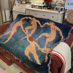 Casual Blankets Bed Decoration Woman Henri Matisse Carpet Sofa Sofa Blanket Throw Blankets Leisure Rug Single Tapestry drop ship Lootquake LLC