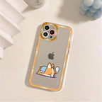Cute Puppy Phone Case For Iphone 11 12 13 Mini Pro Max 14 Pro Max Case Shell Butt Squishy Fidget Toys Phone Case For Iphone