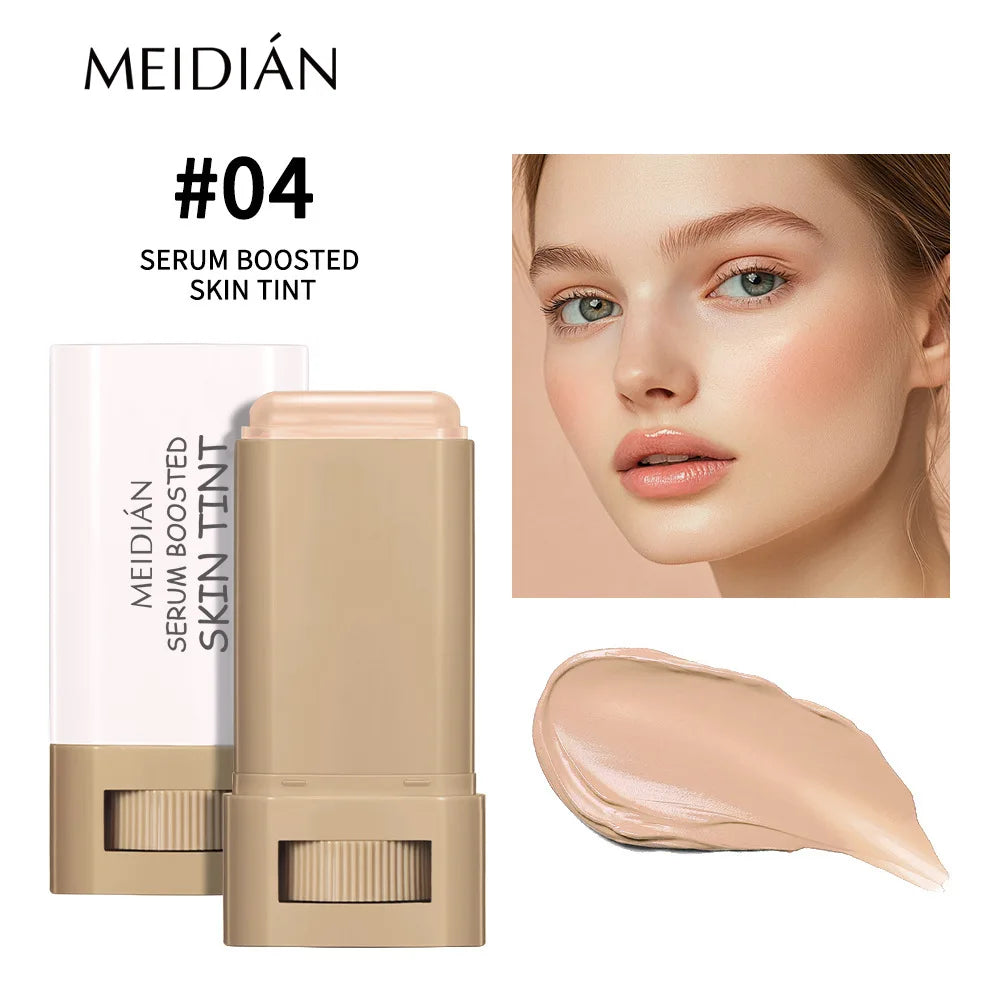 Waterproof And Lasting Temperature Change Foundation Make-up Cream Stick Luster Moisture Concealer Moisturizing LiquidFoundation Lootquake LLC