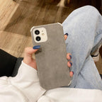 Elegant Black Green Leather Phone Case For iPhone 13 12 11 Pro Max Mini Business Soft Shockproof Back Cover Leather Case for iPhone Durable Lightweight Shockproof Slim Back Cover Compatible with iPhone Stevvex