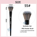 70 Pro Big Foundation Brush Cream Foundation Makeup Brush Chubby Professional Synthetic Hair Face Contour Foundation Makeup Tool Lootquake LLC