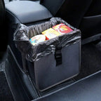 1PC Car mounted hanging garbage bin, multifunctional folding garbage bin, storage bag, storage bag, car interior accessories Lootquake LLC