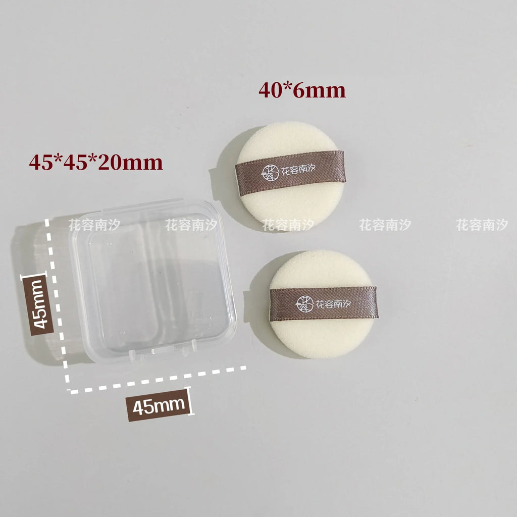 Small Flocking Mini Replacement Puff Loose Powder Foundation Puff Lootquake LLC