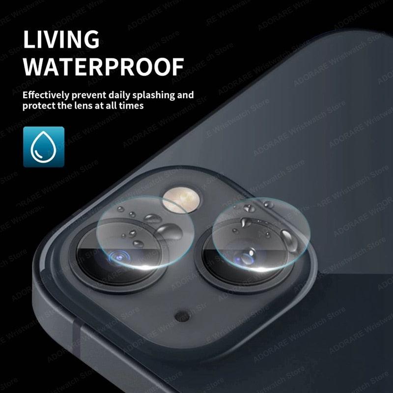 3PCS Lens Protective Glass For iPhone 14 Pro Max 13 12 11 Pro Max Camera Protector for iPhone 13 12 14 Plus 14 pro Lens Glass Premium Tempered Glass Circle Film Stevvex