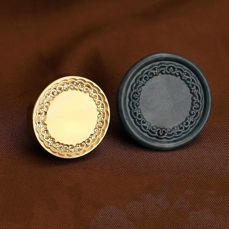 Photo Frame Series Sealing Wax Stamp Head Fire Paint Seal Wax Stamp Heads For DIY Scrapbooking Envelope Wedding Party Invitation Lootquake LLC